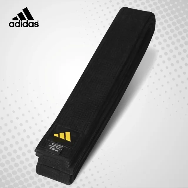 【adidas 愛迪達】石洗雙圈道帶-5公分寬(跆拳道 空手道)