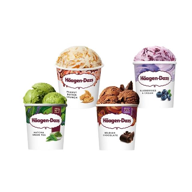 【Haagen-Dazs 哈根達斯】高級大人味品脫4入組