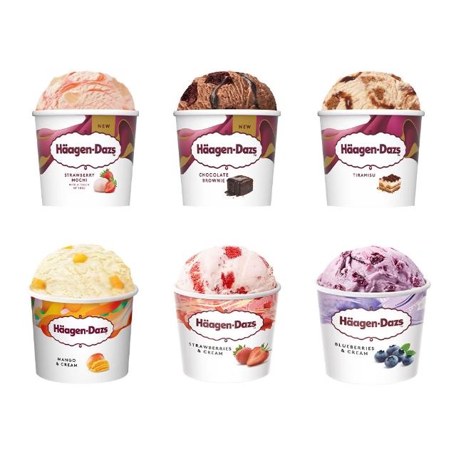 【Haagen-Dazs 哈根達斯】迷你杯100mlx12入