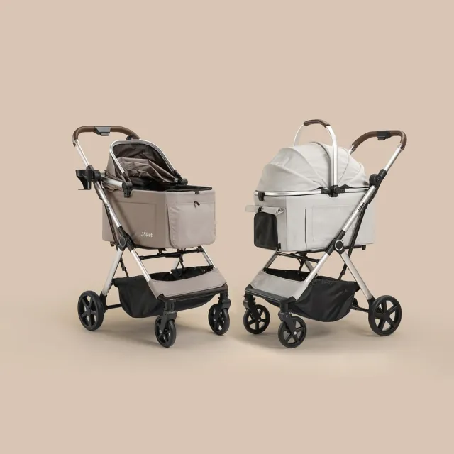 【JoPet】寵物推車 一鍵瞬收 可帶籃收車 Velo維羅 BF02