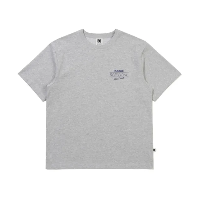 【KODAK Apparel】柯達 中性 短袖T恤 RGB 涼感短袖T恤 MELANGE GRAY 麻灰 金惠奫同款 / KB602012MGR