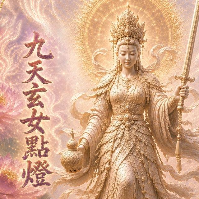 【命運好好玩】九天玄女旺財轉運燈 收單日-10/16(開智慧/增勇氣/旺氣場/招貴人/助事業/旺財運/轉運)