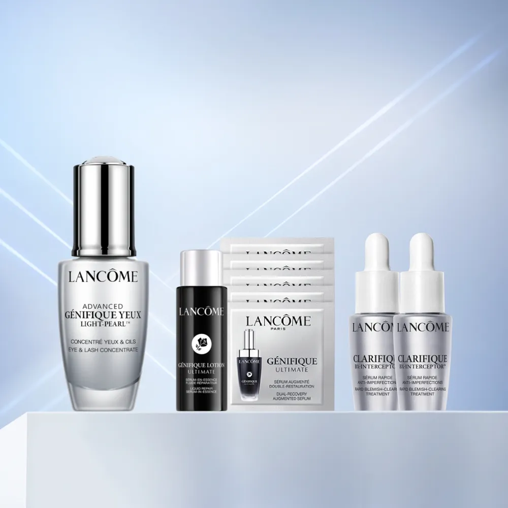 【LANCOME 蘭蔻】官方直營 亮眼冰珠20ml(LANCOME/超未來肌因冰珠亮眼粹/眼霜)