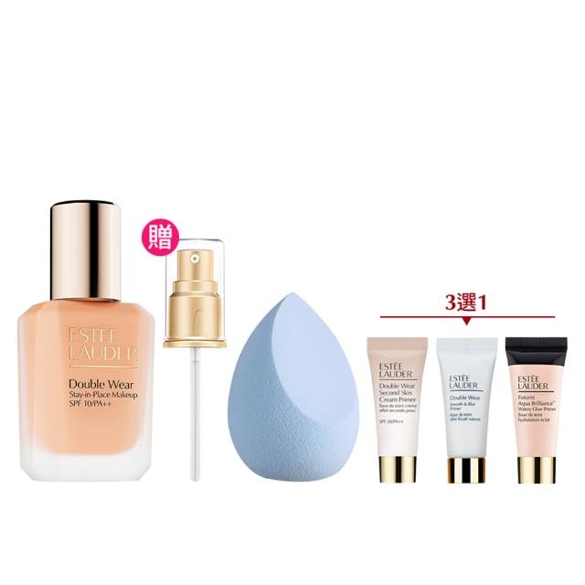 【Estee Lauder 雅詩蘭黛】粉持久極致完美持妝粉底SPF10/PA++30ml(新版粉持久/週年慶限定組)
