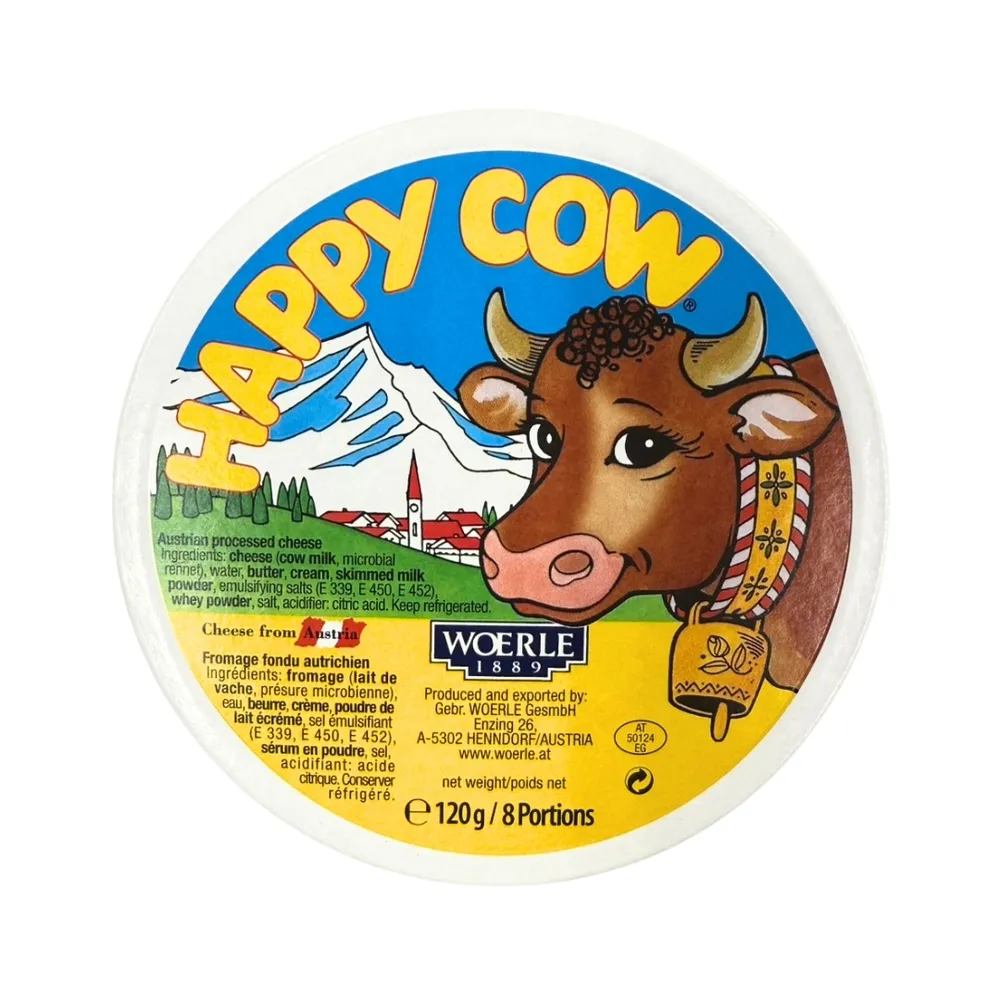 【Happy Cow 快樂牛】『京原起司』快樂牛_圓乾酪_低脂/原味/特濃_10入(效期2027/01/04)