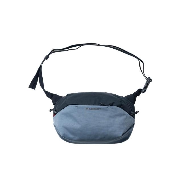 【Mammut 長毛象】Alto Waistpack 4 4L 防潑水可拆式隨身腰包 地層灰藍 #2810-01510