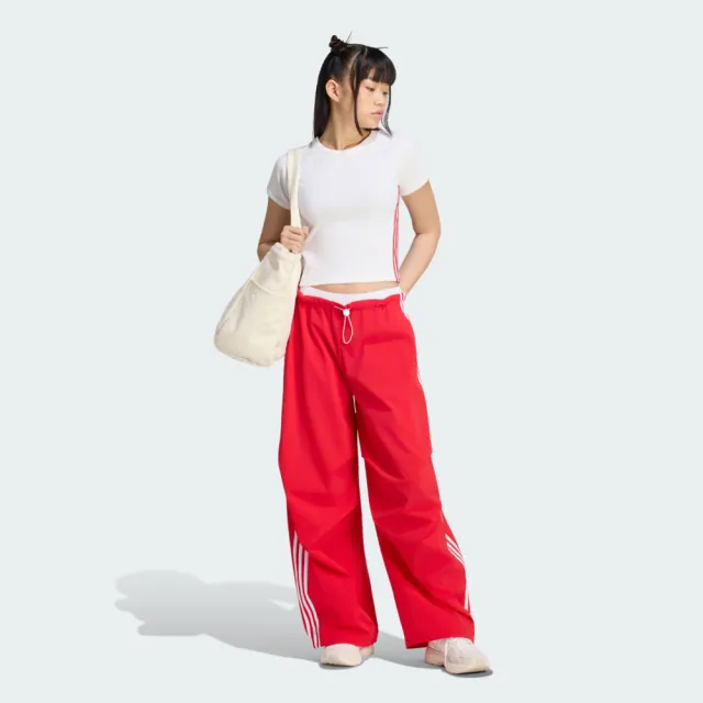 【adidas 愛迪達】Dce Jaqd Tee 女 T恤 運動上衣 休閒短袖 白(KZ4205)