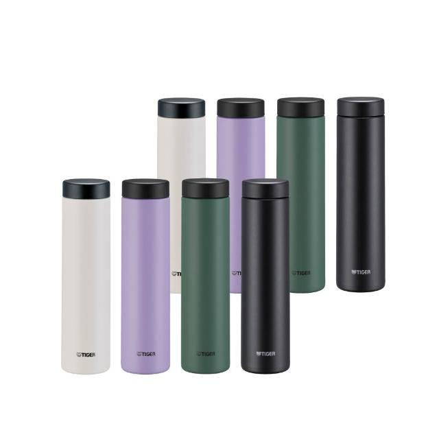 【TIGER 虎牌】買1送1夢重力雙層不鏽鋼保溫瓶600ml(MMZ-W060輕量/保溫保冰)