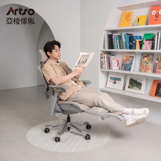 【Artso 亞梭】CS-Plus椅-灰(電腦椅/人體工學椅/辦公椅/椅子)