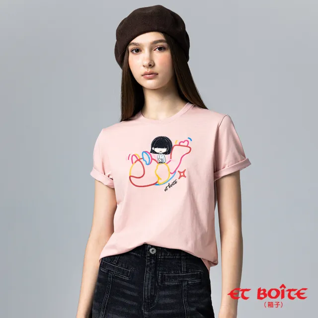 【BLUE WAY】女裝 LIZ星際熊聯名款印花 短袖 上衣-ETBOITE箱子
