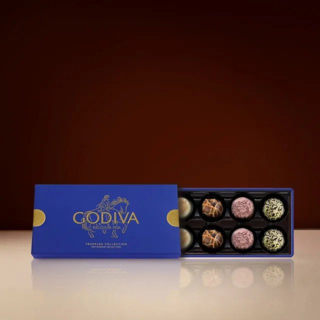 【GODIVA】松露造型甜點巧克力禮盒8顆裝(生日禮、情人節、雙11、1111)