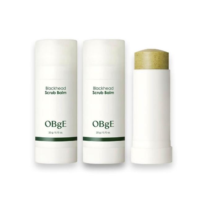 【OBgE】茶樹控油去黑頭清潔棒兩入 20g*2