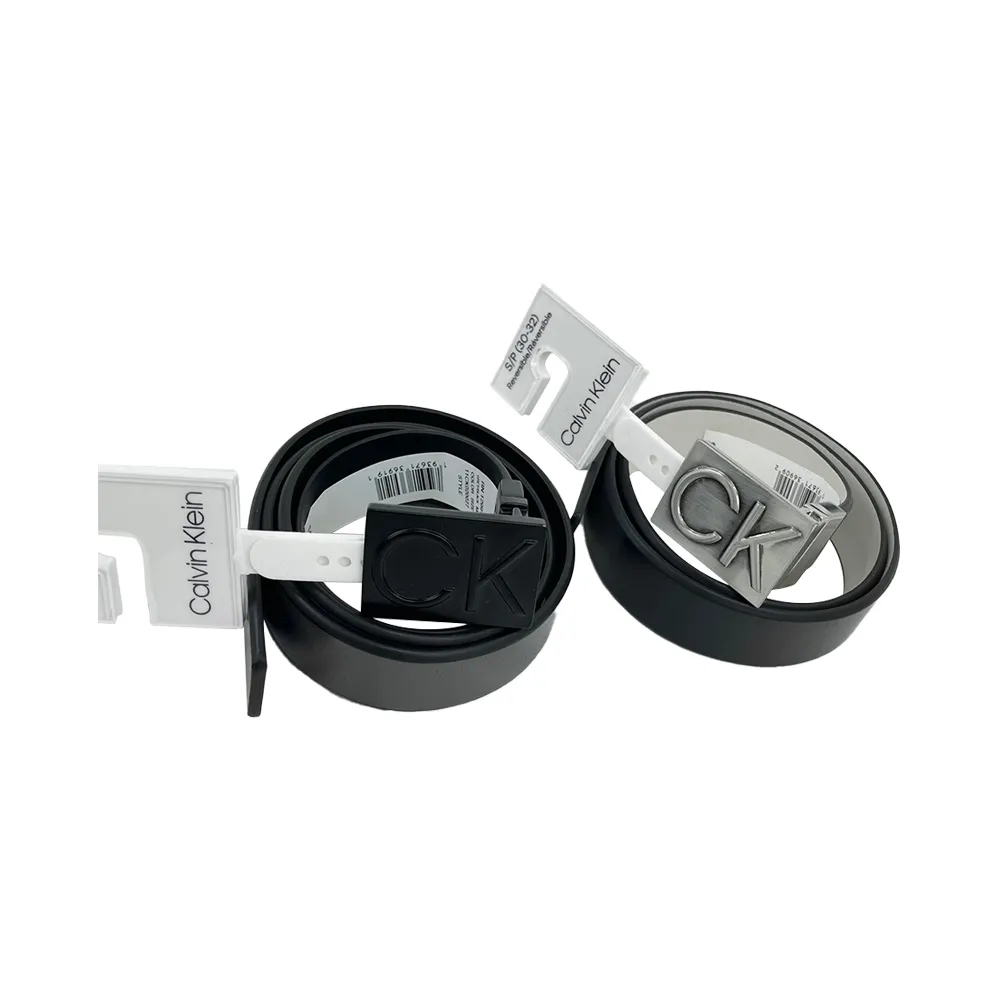 【Calvin Klein 凱文克萊】Calvin Klein 雙向皮帶 CK 腰帶 配件 現貨 送禮(腰帶9597後2)