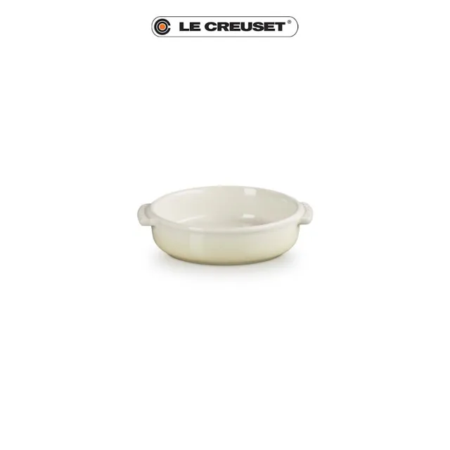 【Le Creuset】瓷器西班牙小菜盤14cm(礦石藍/沙丘白 2色選1)