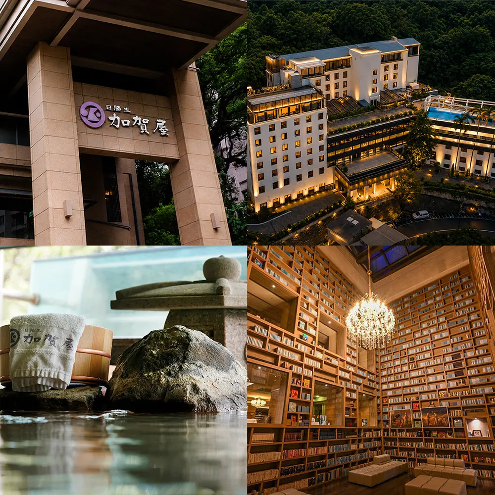 【好饗趣旅遊】限搶!北海岸3日遊★雙五星北投加賀屋(送微醺宵夜)+大地酒店(送雙人下午茶)★兩人一室單人券