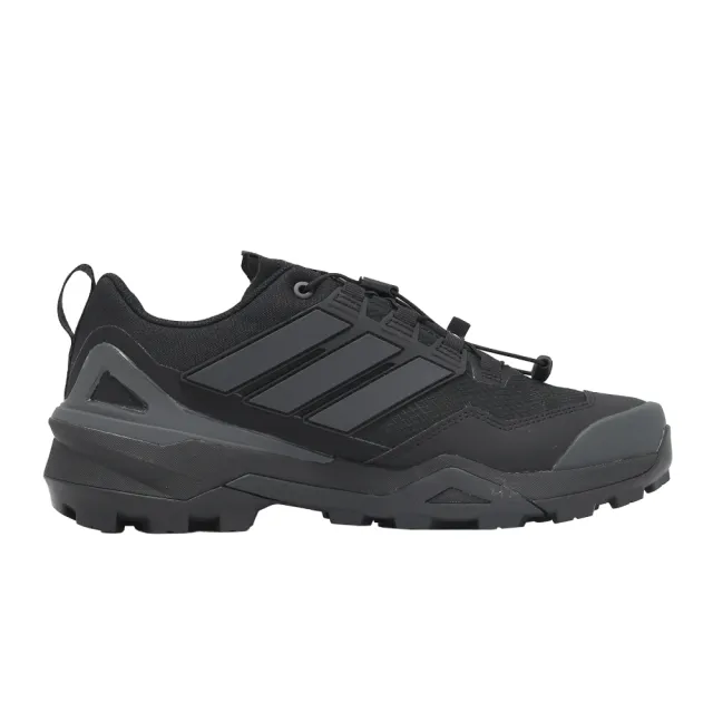 【adidas 愛迪達】登山鞋 Terrex Skychaser GTX 男鞋 防水 黑 戶外 機能 越野 健行 愛迪達(IH1093)