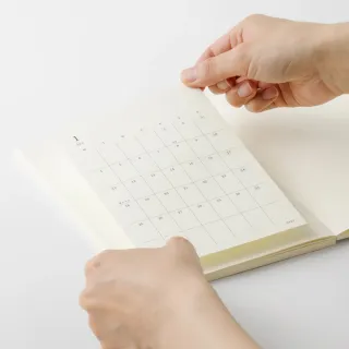 【MIDORI】《2027 年 MD Calendar 月曆貼紙》M size