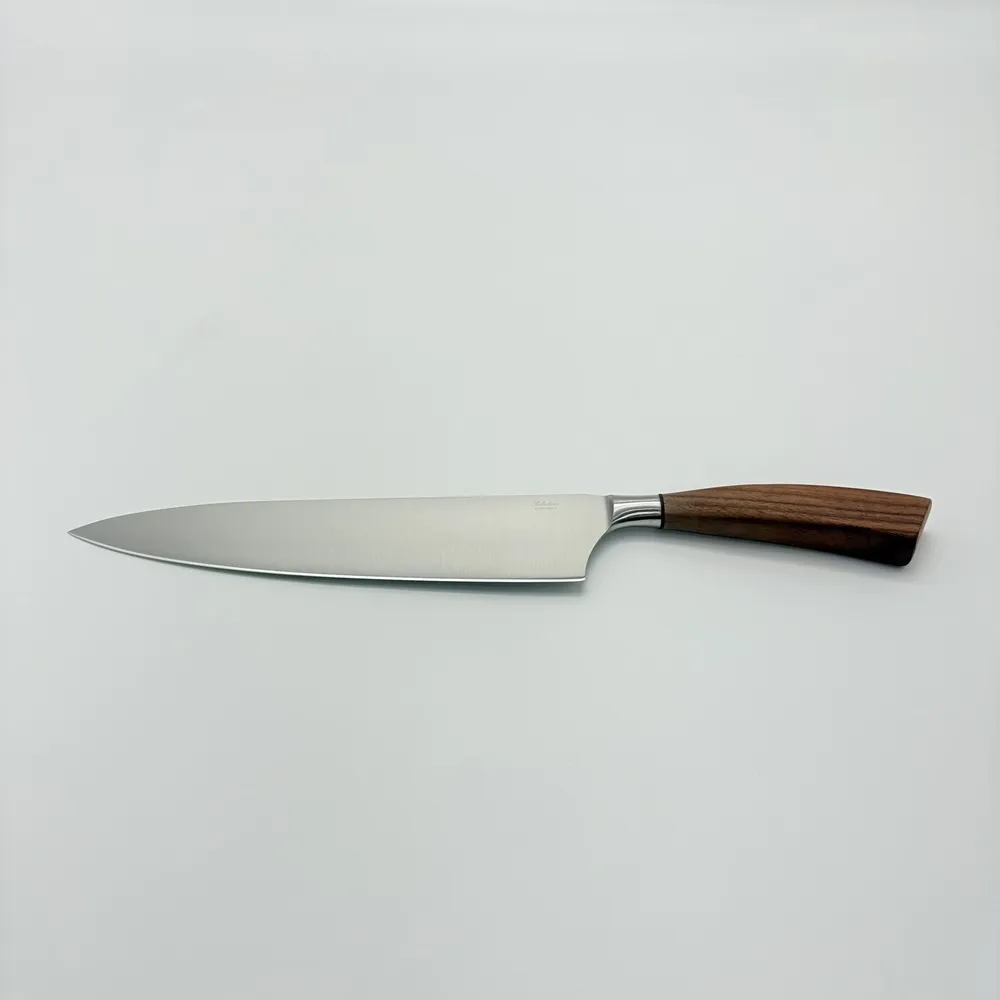 SALADINI】頂級手工胡桃木手柄主廚刀25CM(主廚刀手工刀) - momo購物網
