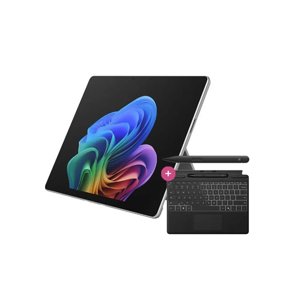 【Microsoft 微軟】鍵盤蓋+筆組★Surface Pro-13吋 輕薄觸控 AI筆電(第12版/X2 Elite/16G/1TB/OLED/W11H)