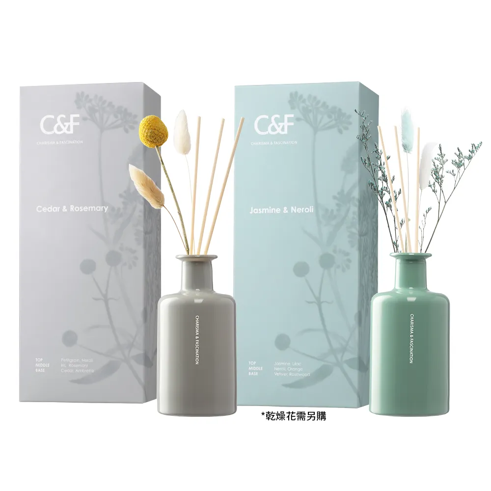 【C&F 香研所】孚日花園空間香氛瓶 2入組(居家香氛/香水精油/)