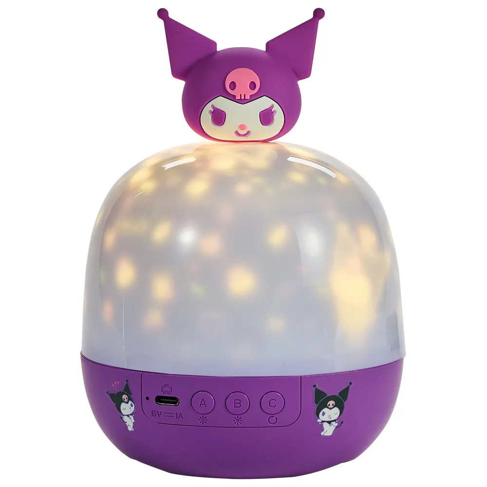 【SANRIO 三麗鷗】大耳狗 酷洛米 造型投影小夜燈 星空投影燈(兒童生日禮物氣氛燈 插電款)