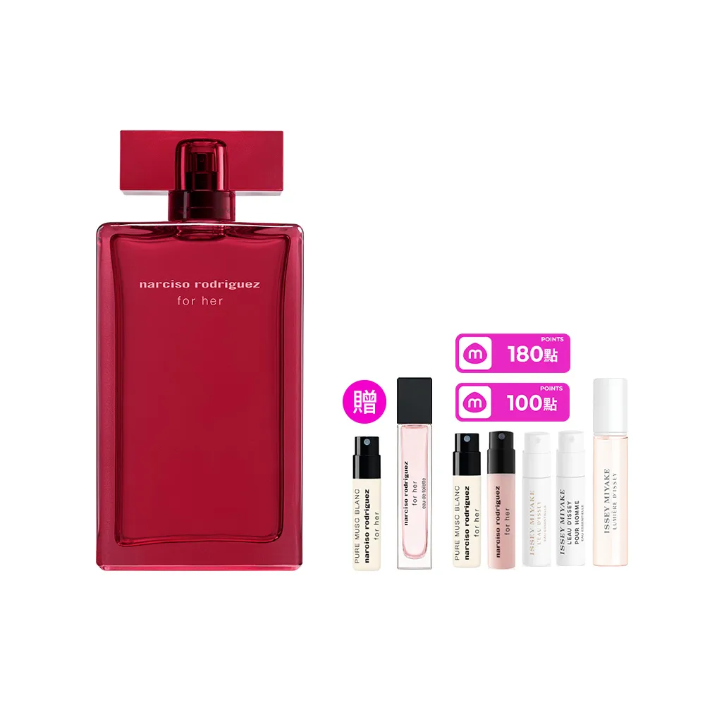 NARCISO RODRIGUEZ】官方直營for her 同名淡香精馥郁版100ml - momo