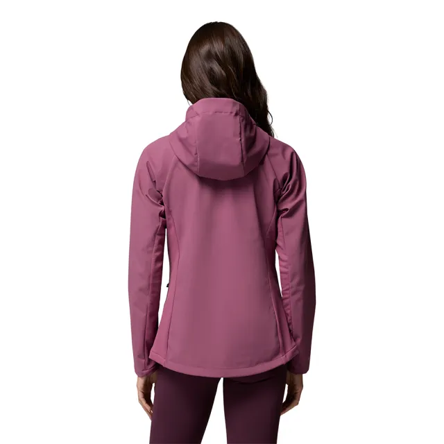 【Columbia 哥倫比亞】女款-防潑水軟殼外套-Trailborne™ Softshell-果莓色(UWR24230CI/KF)