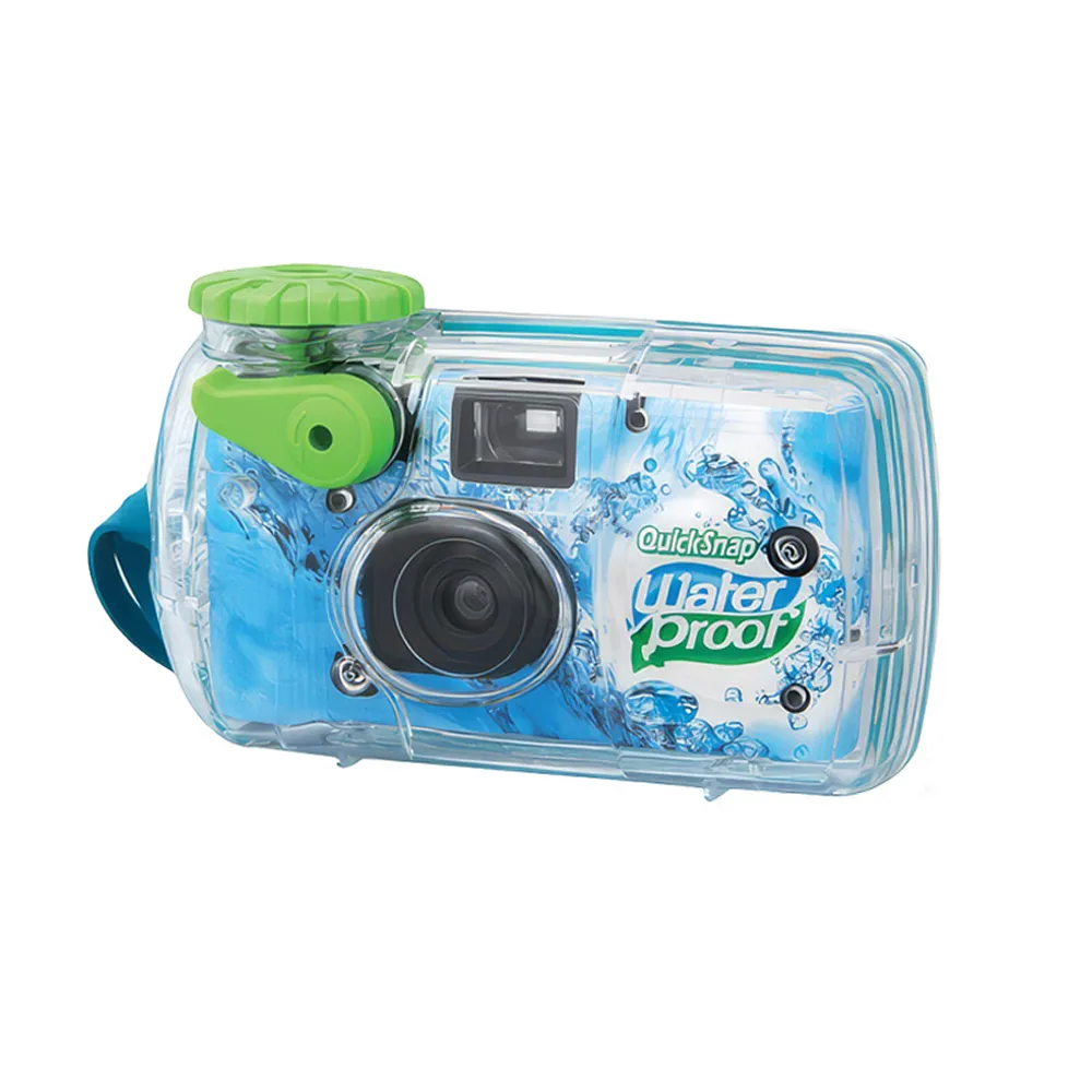 【FUJIFILM 富士】潛水型即可拍 Quick Snap Waterproof 一次性防水底片相機 (27張底片) 公司貨