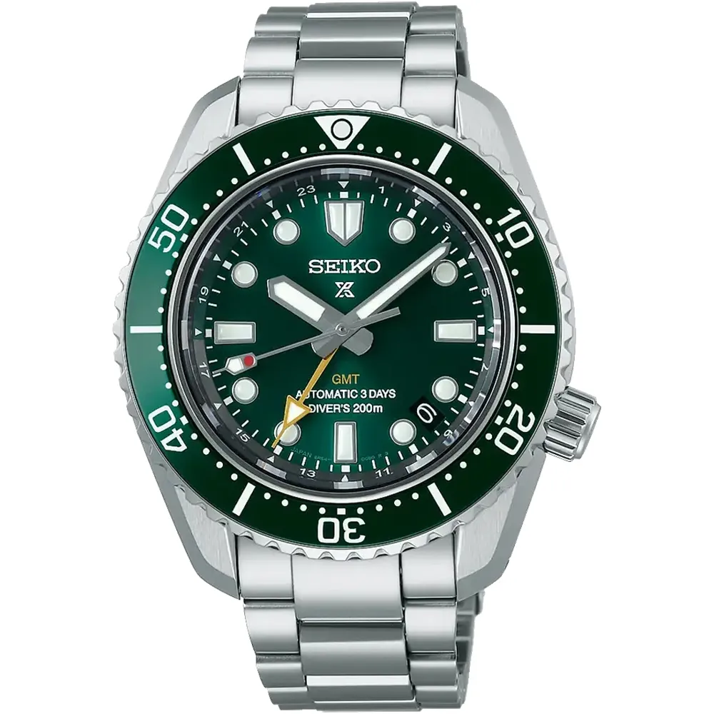 SEIKO 精工】Prospex GMT大谷翔平廣告款陶瓷圈200米三日鍊機械潛水錶