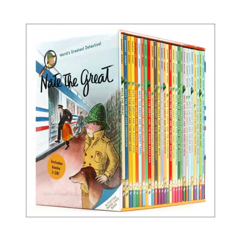 Nate the Great Box Set （共28本書）*附書盒* - momo購物網- 好評推薦