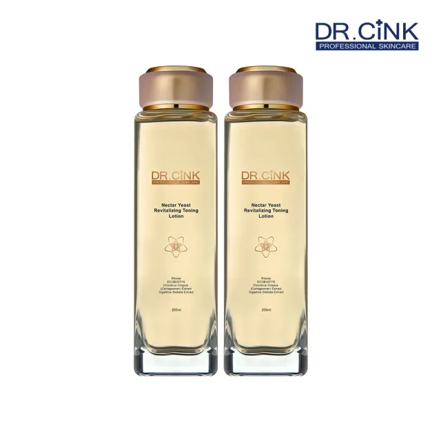 【DR.CINK 達特聖克】第2代黃金花蜜露 200ml 二入組 加碼贈 (保濕 濕敷 穩定肌膚 醫美推薦)
