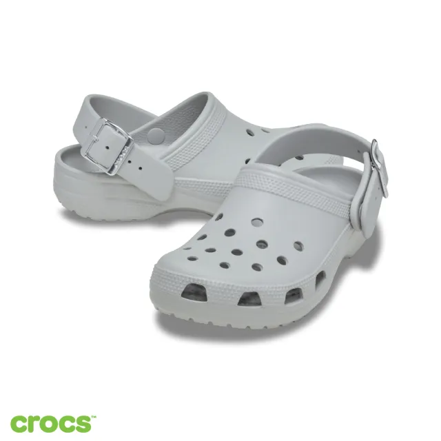 【Crocs】中性鞋 Buckle 經典金屬扣克駱格 洞洞鞋(213543)