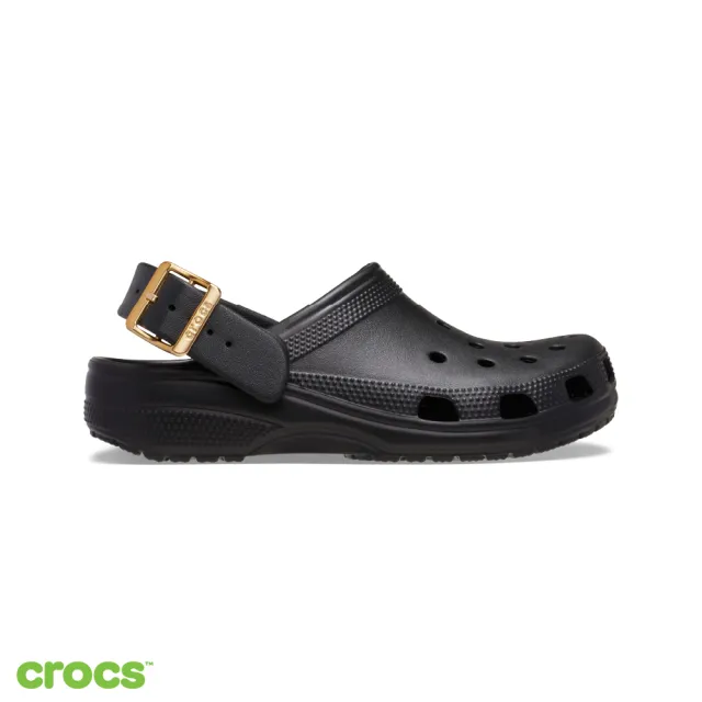 【Crocs】中性鞋 Buckle 經典金屬扣克駱格 洞洞鞋(213543)