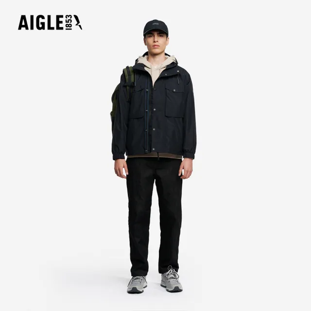 【AIGLE】男女兩款 GORE-TEX 防水透氣外套｜AG-5A207/AG-5A107(男外套 女外套 防水透氣外套 防風外套)