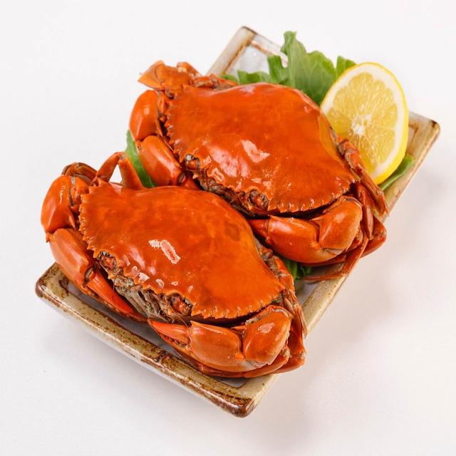 【華得水產】熟凍爆蛋紅蟳4隻組(230-250g/隻)