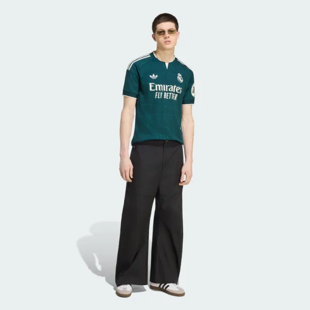 【adidas 愛迪達】皇家馬德里 26/27 賽季客場短袖球衣 吸濕排汗 男 JZ7205
