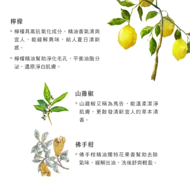 【阿原】檸檬洗澡露-500mL(清潔同時保養)