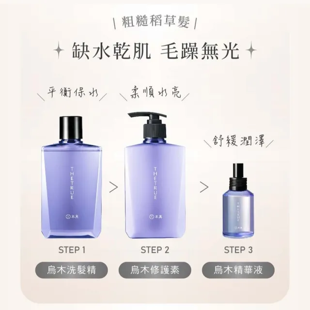 【THE TRUE 本真】沙龍香氛養髮 任選3入組 800mlx3 (官方直營 任選 涼感 控油 蓬鬆 柔順 修護 香水洗髮精)