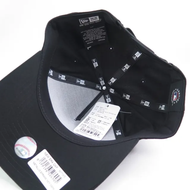 【NEW ERA】MLB球帽 940EF METALLIC EFRAME 運動休閒帽 洋基 (NE60771870黑)