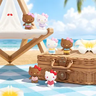 【YENDAR 研達】三麗鷗Hello Kitty繽紛泳衣系列盲袋[8入/中盒](繽紛泳衣)