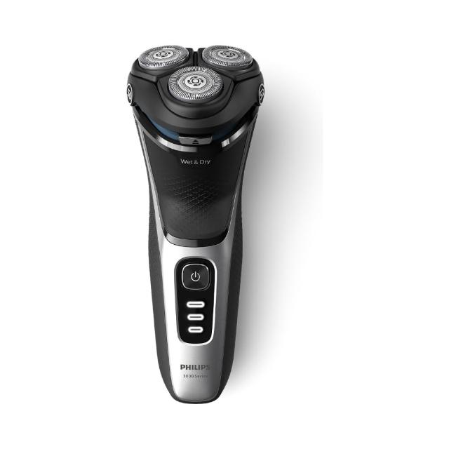 【Philips 飛利浦】S3241/12 Series 3000電鬍刀 (5D立體貼面/5分鐘快充/自動磨利/全機防水/官方直營)