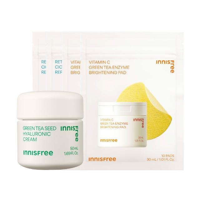 【innisfree】綠茶籽玻尿酸保濕霜 50ml
