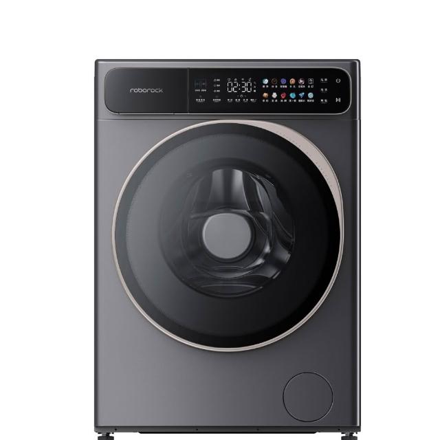 【Roborock 石頭科技】含安裝 衣莉莎白H1洗脫烘10KG滾筒洗衣機(分子篩低溫烘/APP連接/雙重銀離子/羊毛洗)