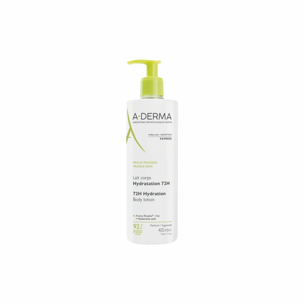 【A-DERMA 艾芙美】官方直營 燕麥超水感保濕乳400ml_N