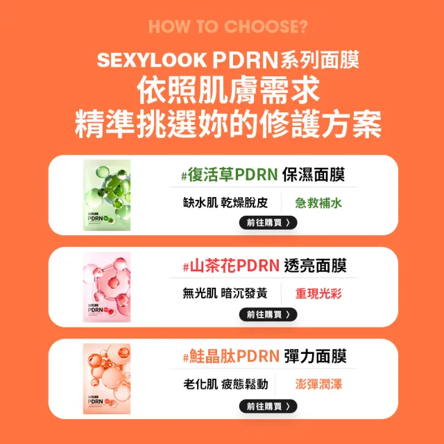 【SEXYLOOK 西西露】PDRN&玻尿酸原液系列四盒組(多款任選)