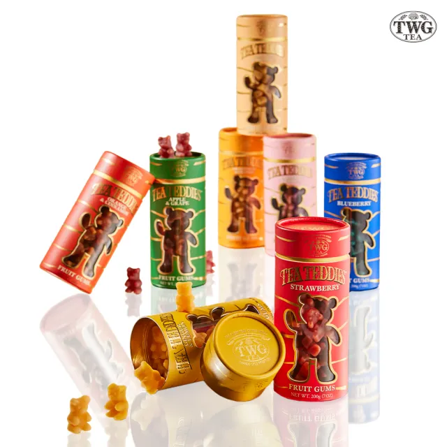 TWG Tea】茶香泰迪3入組Tea Teddies (200g/罐) - momo購物網- 好評推薦