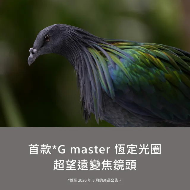 【SONY 索尼】SEL100400MC G Master 100-400mm 恆定超望遠變焦鏡頭 (公司貨 保固24個月)