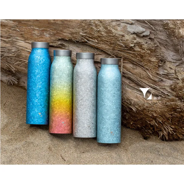 【Titanium 鈦造】鈦造900 耀鈦系列-冰川銀 900ml (鈦保溫瓶 鈦保溫杯 運動水壺 保溫瓶 鈦保溫瓶 環保杯)