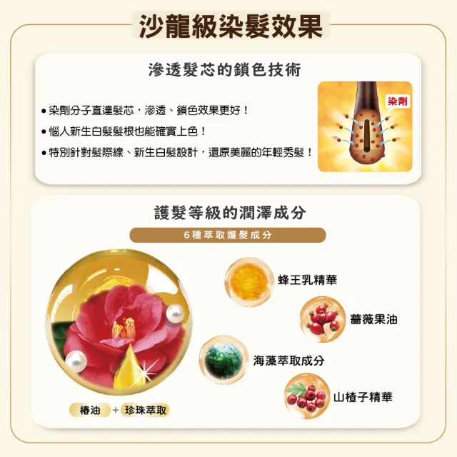 【DARIYA】沙龍級白髮專用快速染髮霜(任選3盒)