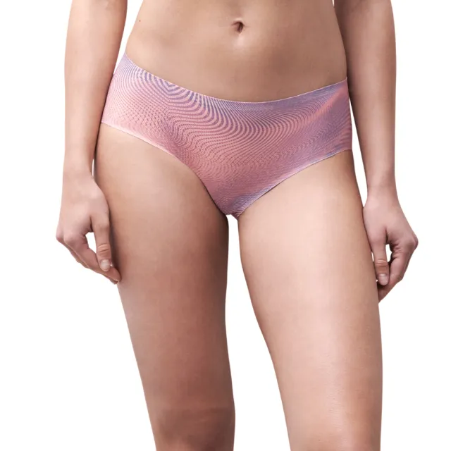 【Chantelle 仙黛爾】Soft Stretch.成套 無鋼圈無痕 輕運動女內衣 平口褲 粉特.11D20_B15(超透氣觸感)
